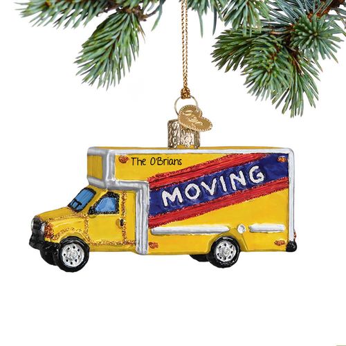 Moving Truck Holiday Ornament
