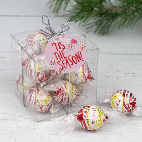 Christmas 'Tis the Season Lindor Truffles by Lindt Cube Gift