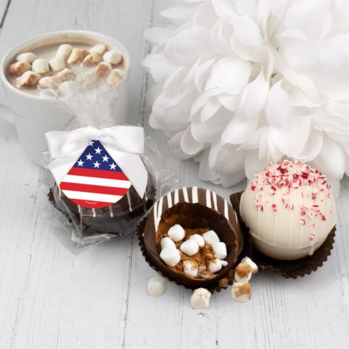 Independence Day Hot Cocoa Bomb - US Flag