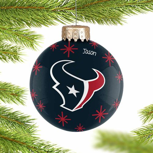 Houston Texans Ball Holiday Ornament