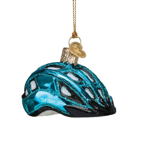Bike Helmet Holiday Ornament