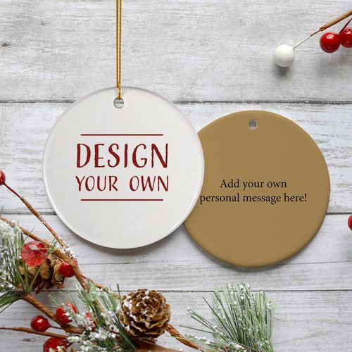 Design Your Own Holiday Ornament