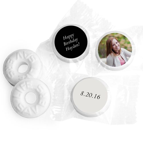 Add Your Photo Personalized Birthday LIFE SAVERS Mints Assembled