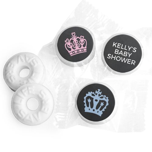 Personalized Bonnie Marcus Princess or Prince Gender Reveal Life Savers Mints