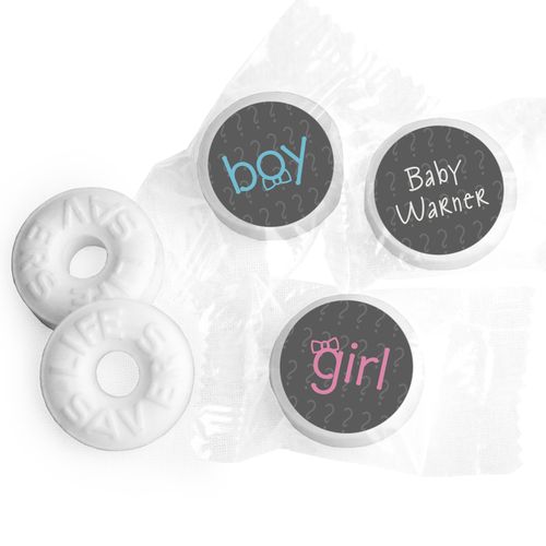 It's Time Personalized Baby Shower LIFE SAVERS Mints Assembled
