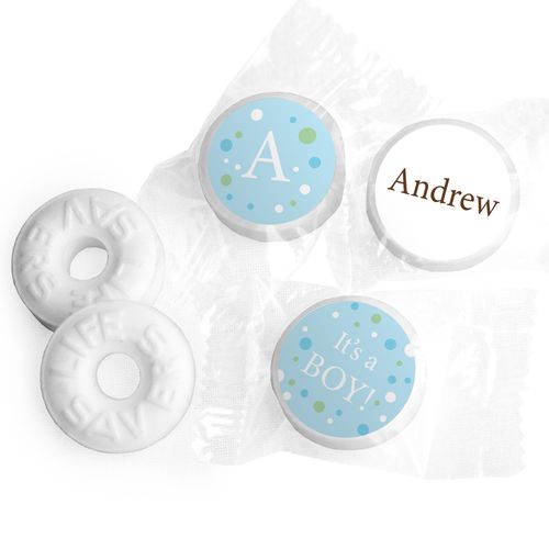 His Snapshot Personalized Baby Boy LIFE SAVERS Mints Assembled