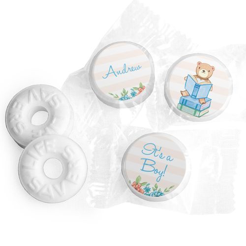 Story Time Baby Boy Personalized LIFE SAVERS Mints Assembled