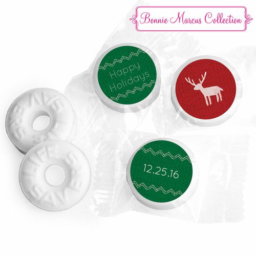 Happy Holidays Personalized LIFE SAVERS Mints Assembled