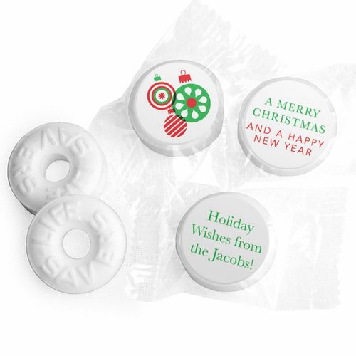 Personalized Christmas Ornaments Life Savers Mints