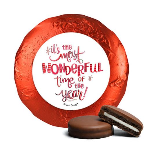 Personalized Chocolate Covered Oreos - Christmas Wonderful Time
