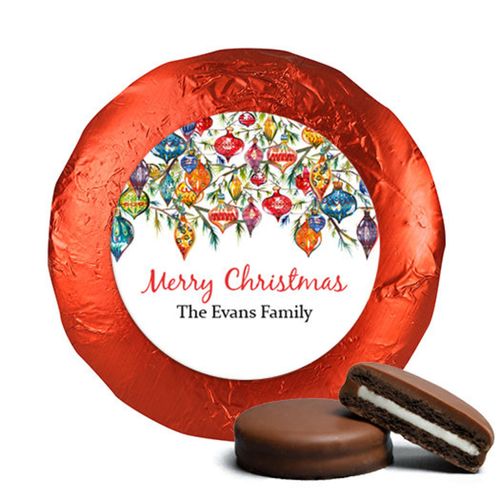 Personalized Chocolate Covered Oreos - Christmas Ornaments