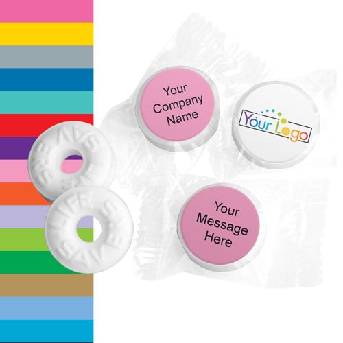 Peerless Personalized Business LIFE SAVERS Mints Assembled