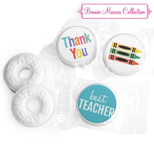 Bonnie Marcus Collection Teacher Appreciation Colorful Thank You Life Savers Mints