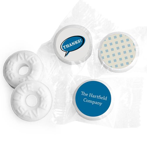Acknowledge Personalized Thank You LIFE SAVERS Mints Assembled