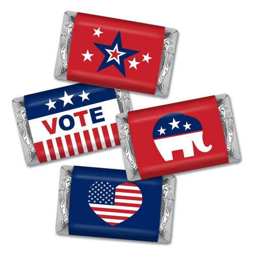 Election Candy Republican Party Wrapped Hershey's Miniatures