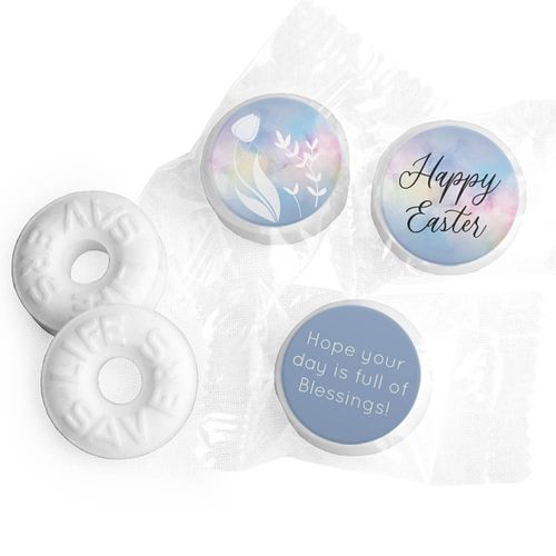 Personalized Easter Timeless Tulips Life Savers Mints