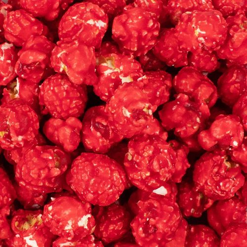 Red Candy Coated Popcorn