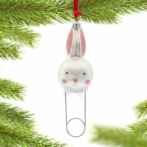 Personalized Rabbit or Bunny Diaper Pin