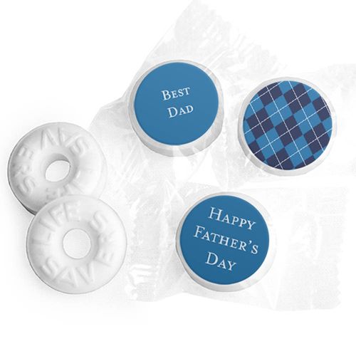 Father's Day Argyle Pattern Life Savers Mints