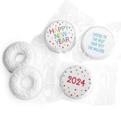 Personalized Life Savers Mints - New Year's Eve Dazzling Dotz