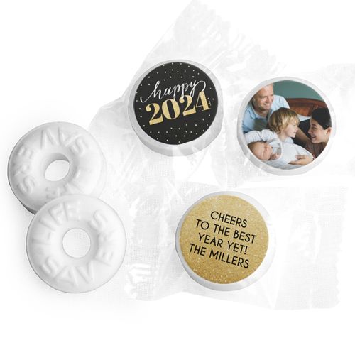 Personalized Life Savers Mints - New Year's Eve Royal Glitz