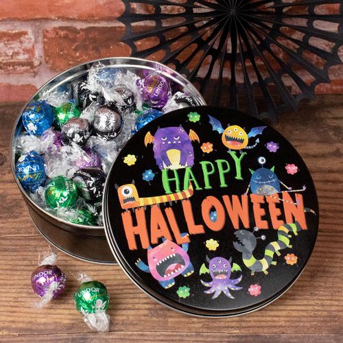 Halloween Ghoulies Galore Gift Tin Lindt Truffles (35pcs)