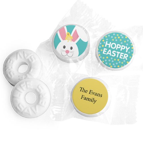 Personalized Easter Blue Chick Life Savers Mints