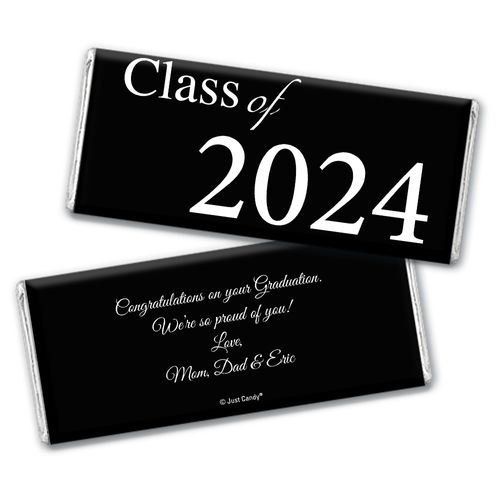 Graduation Chocolate Bar "Class Of" and Year