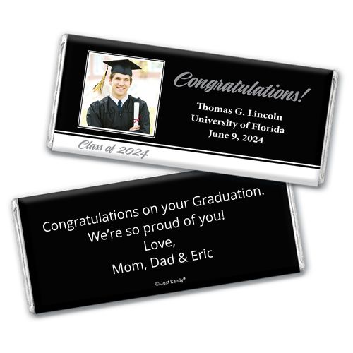Grad-ulations Personalized Hershey's Bar Assembled