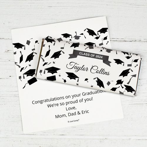 Commencement Personalized Candy Bar - Wrapper Only