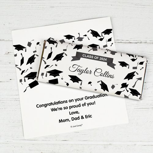 Commencement Personalized Candy Bar - Wrapper Only