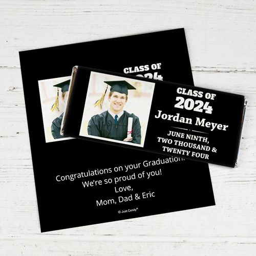 School Memories Personalized Candy Bar - Wrapper Only