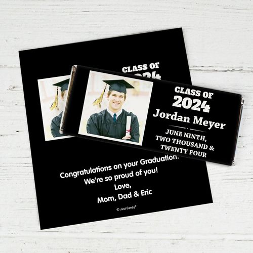 School Memories Personalized Candy Bar - Wrapper Only