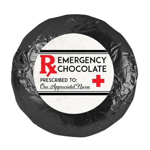 Emergency Chocolate 1.25" Stickers (48 Stickers)