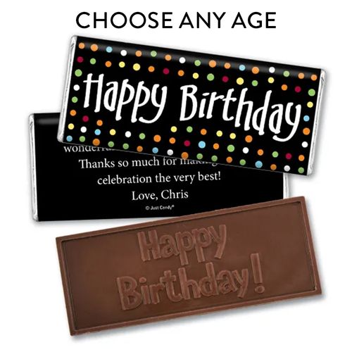 Birthday Surprise Personalized Bar Assembled