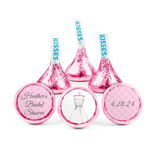 Personalized Bridal Shower Wonderful Bridal Shower Dress Hershey's Kisses