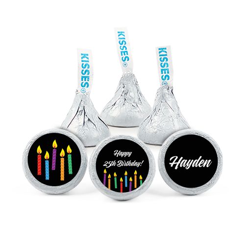 Personalized Birthday Candles Hershey's Kisses