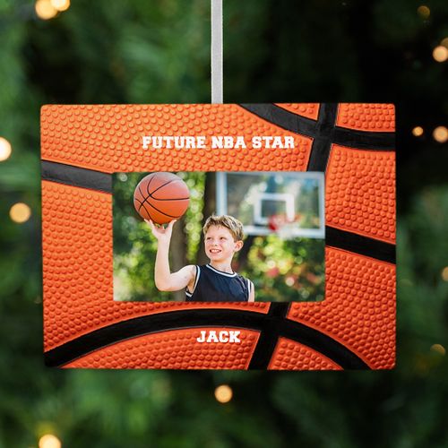 Future NBA Star Picture Frame Photo Ornament