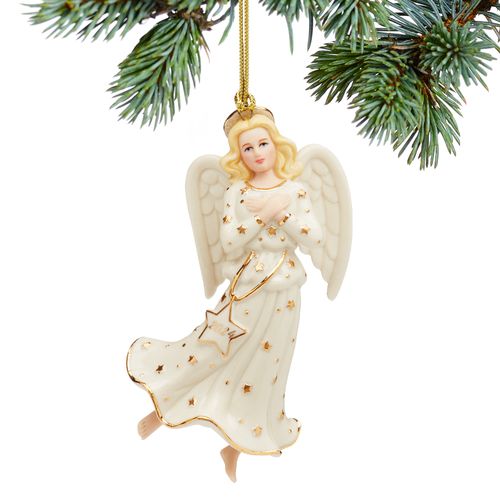 Lenox 2024 Dated Heavenly Angel Holiday Ornament