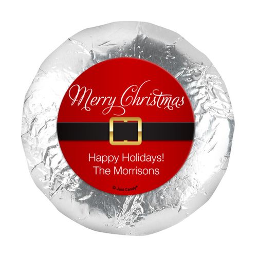 Personalized Christmas St. Nick 1.25" Stickers (48 Stickers)