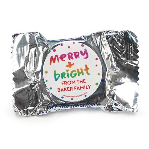 Personalized Bonnie Marcus Very Merry Christmas York Peppermint Patties