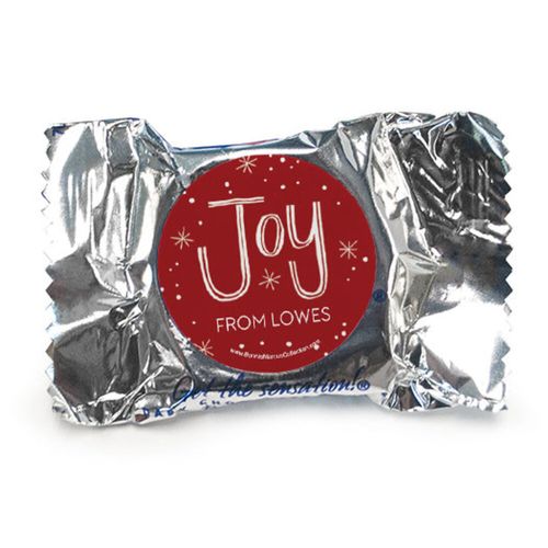 Personalized Bonnie Marcus Joy to the World Christmas York Peppermint Patties