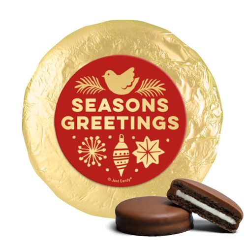 Personalized Chocolate Covered Oreos - Christmas Season's Greetings