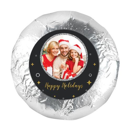 Personalized 1.25" Stickers - Christmas Once Upon a Holiday (48 Stickers)