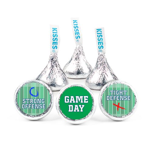 Personalized Football Party Themed Football Field Hershey's Kisses Candy