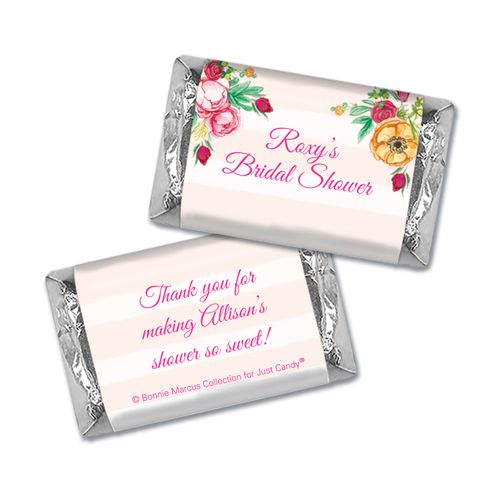 Personalized Mini Wrappers Only - Bonnie Marcus Bridal Shower Fabulous Floral