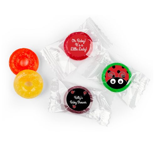 Bug-a-Boo Personalized Baby Shower LifeSavers 5 Flavor Hard Candy Assembled