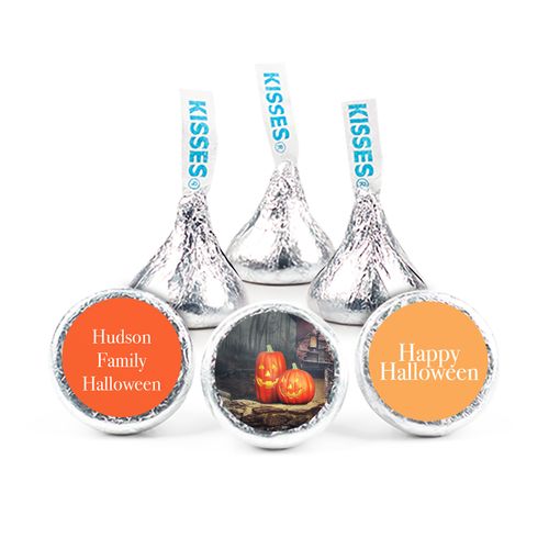 Personalized Halloween Ghostly Greetings Hershey's Kisses