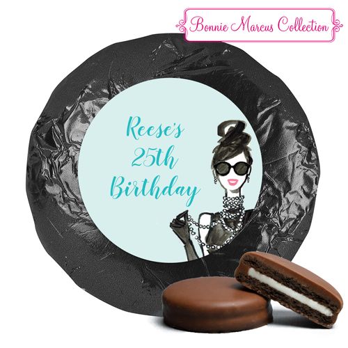 In Vogue Birthday Favors Milk Chocolate Covered Oreos Assembled