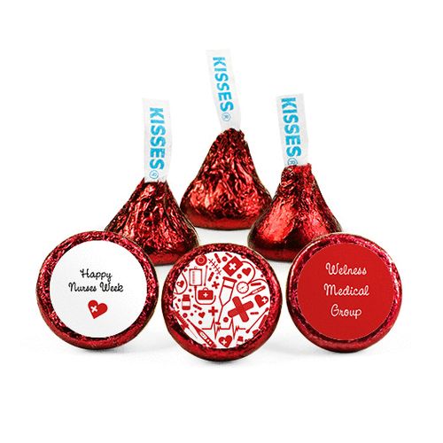 Personalized Nurse Appreciation Medical Heart Hershey's Kisses